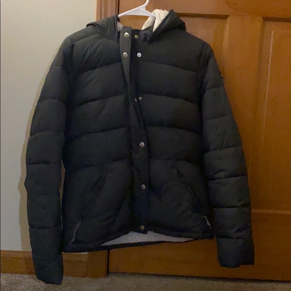 Hollister Puffer hooded coat